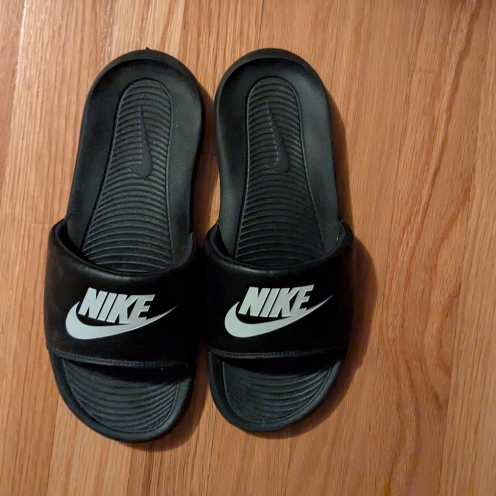 Nike Black Slide Sandals